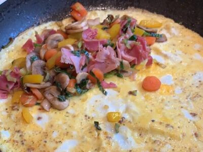 Groente omelet