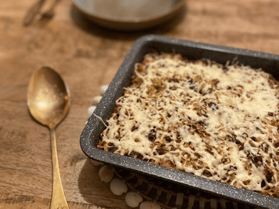 Zuurkoolschotel uit de oven