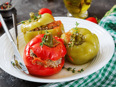 Gevulde paprika’s