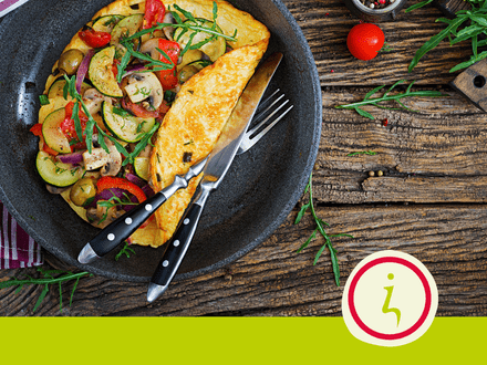 Groente omelet