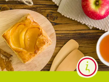Warme appel- en perentaartjes 
