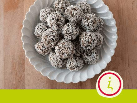Dadelballetjes of repen (gluten- en lactosevrij)