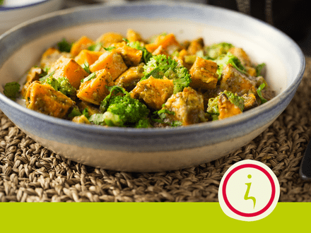Broccoli Curry Schotel