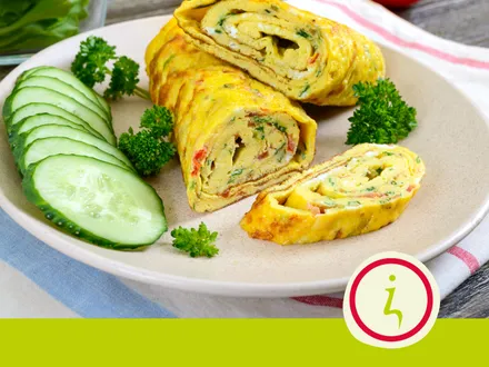 Wrap omelet