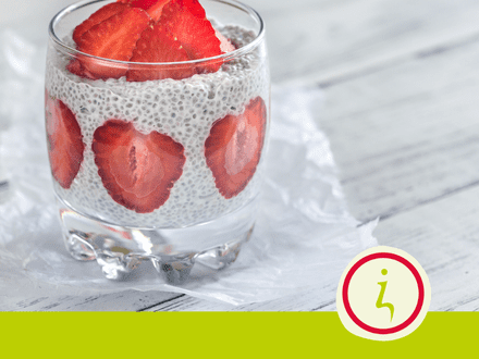 Kokos-chia pudding