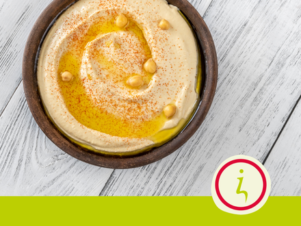 Home-made hummus
