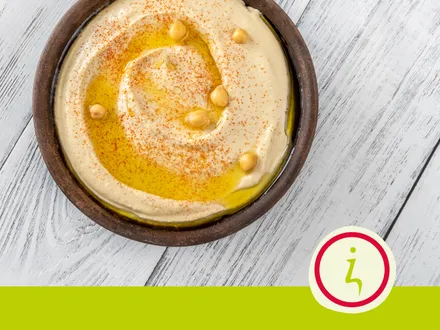 Home-made hummus