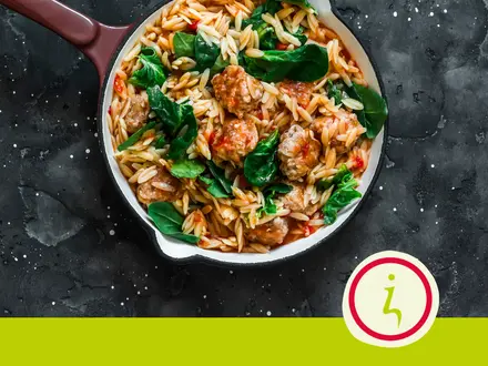Energie- en Eiwitrijke Orzo 