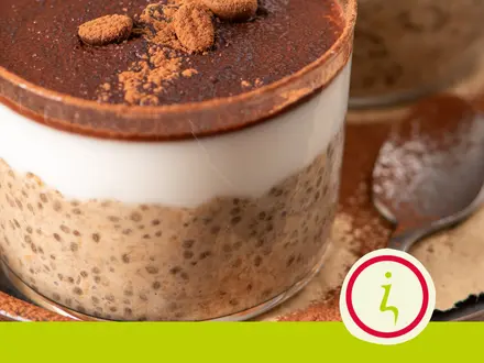 Tiramisu overnight oats